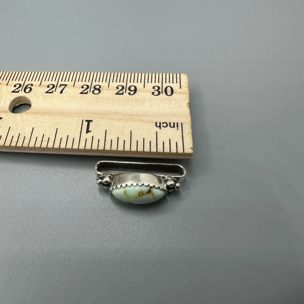 ⌚Palomino Turquoise Sterling Silver 925 Watch Band Charm Handmade Apple iWatch